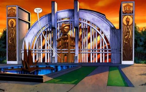 Hall of Justice Characters .
